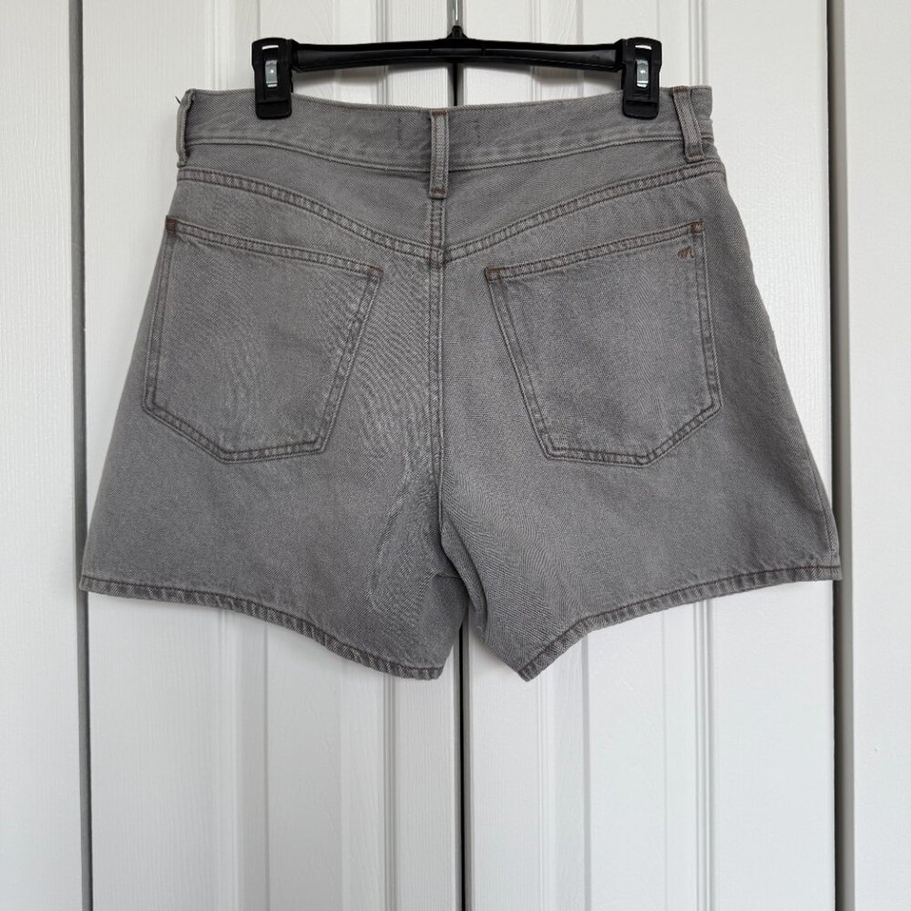 Madewell Gray Jean Shorts - Picture 2 of 4